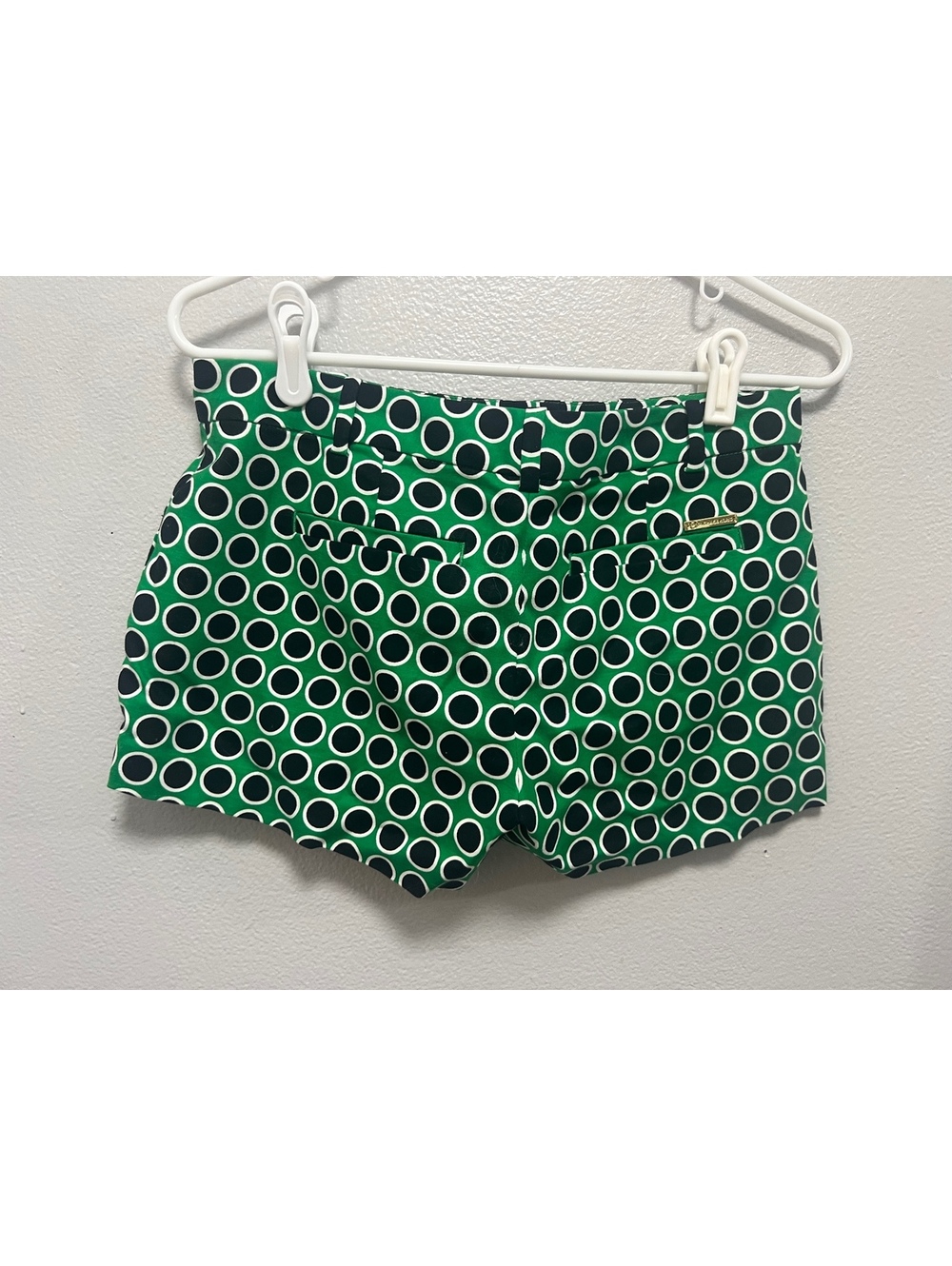 Michael kors Green Geometric Print Shorts